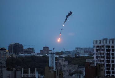 انفجار درون فوق أوكرانيا (أرشيفية- رويترز)