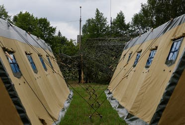 من المعسكر المخصص لفاغنر في بيلاروسيا - رويترز