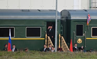قطار  كيم جونغ أون في روسيا