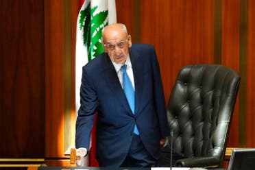 رئيس البرلمان اللبناني نبيه بري(أسوشييتد برس)